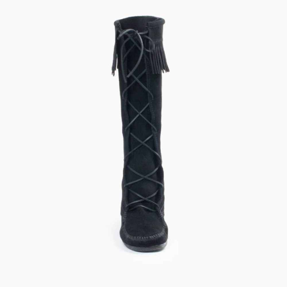 NEW! Men’s Front Lace Knee High Boot - Sz 8 - Picture 9 of 9